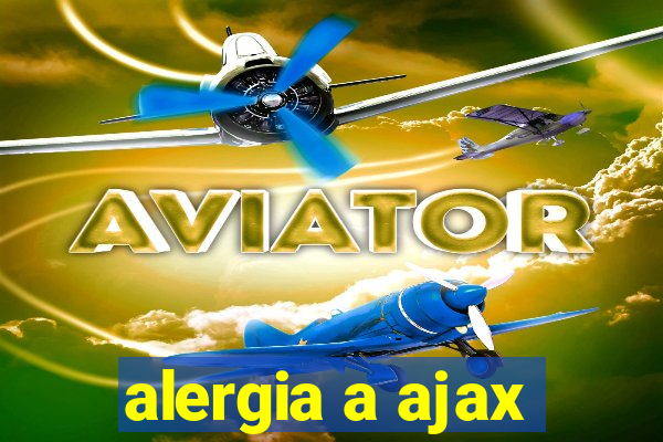 alergia a ajax